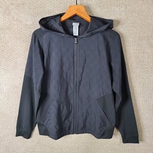 C9 Champion Jacket Womens M Black‎ Full Zip Perforated Athletic Lightweight